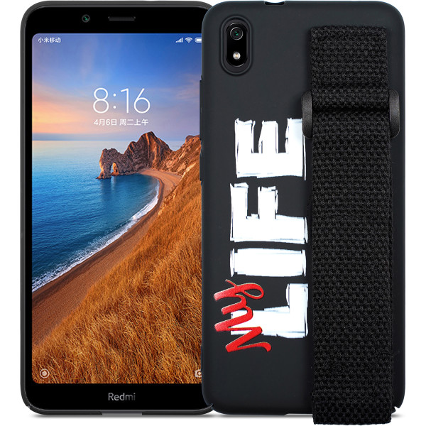 

Чехол DEF Wristband PC My Life Black для Xiaomi Redmi 7A