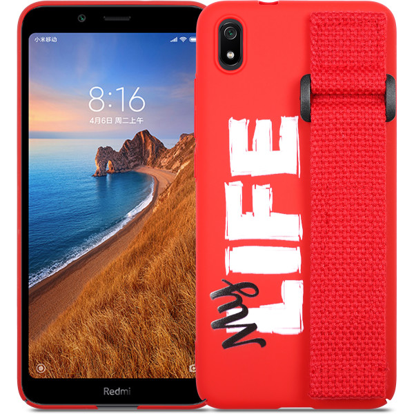 

Чехол DEF Wristband PC My Life Red для Xiaomi Redmi 7A