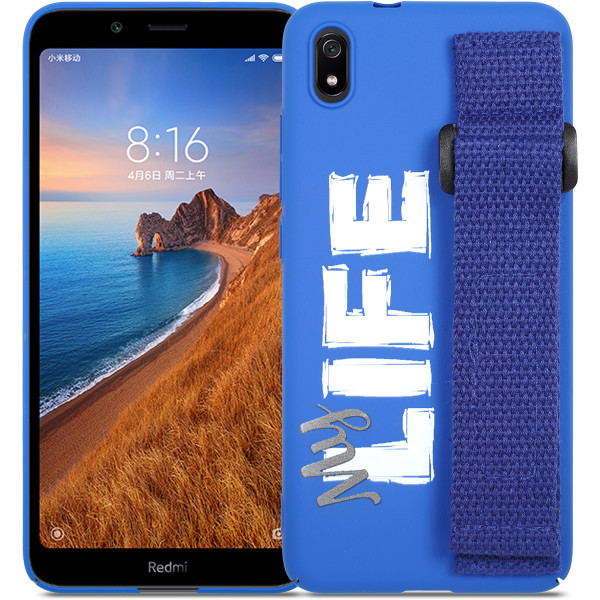 

Чехол DEF Wristband PC My Life Blue для Xiaomi Redmi 7A
