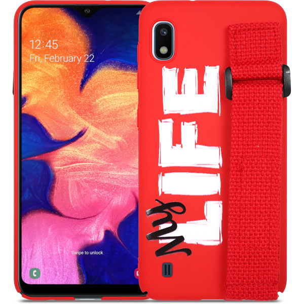 

Чехол DEF Wristband PC My Life Red для Samsung A105
