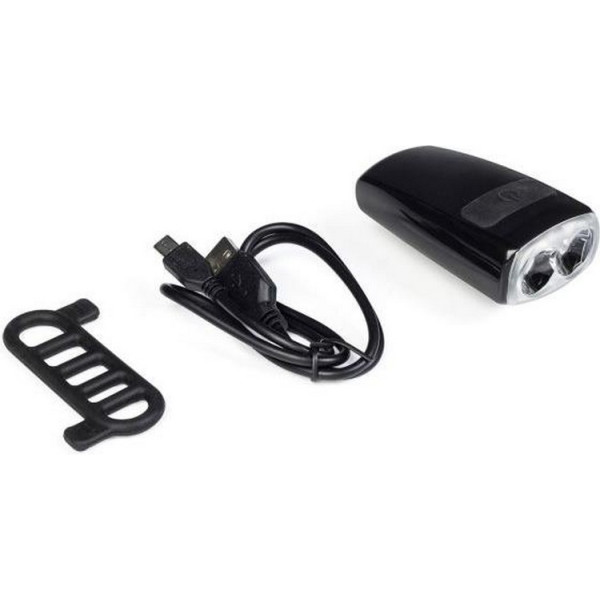 

мигалка Green Cycle GLT-130, 200 люмен, 4 режима, USB, передняя (LTS-26-53)