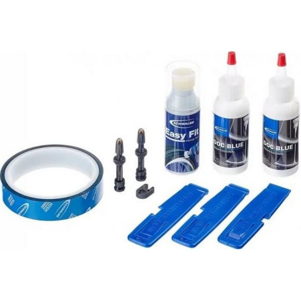 

Набор Schwalbe TUBELESS EASY KIT 25, для установки бескамерных шин (TOO-58-28)