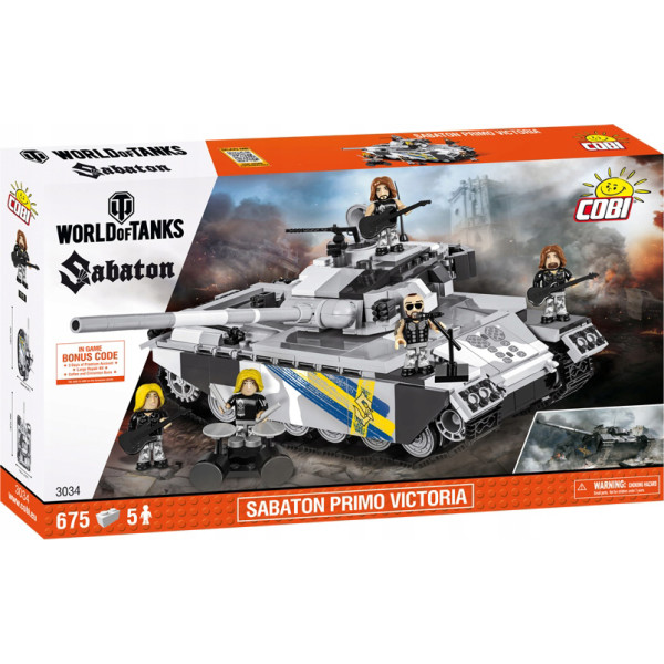 

Конструктор Cobi World Of Tanks Сабатон Примо Виктория (COBI-3034)