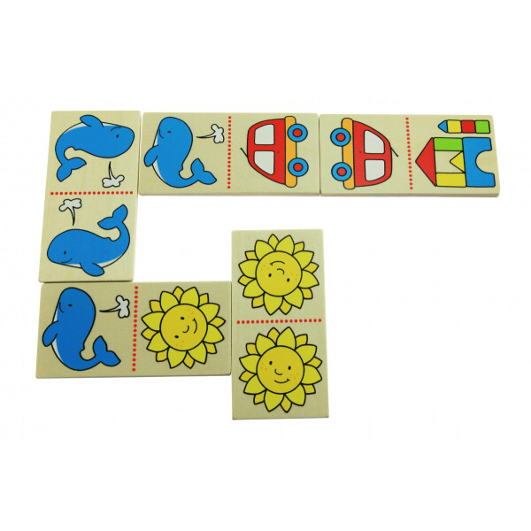 

Настольная игра goki Мое первое домино (56696)