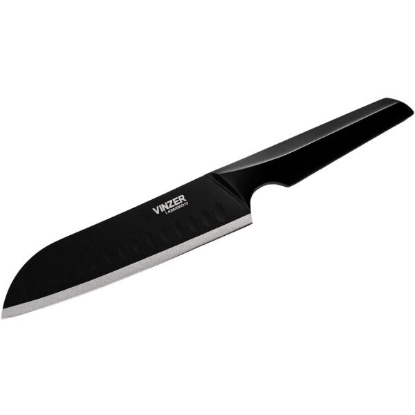 

Нож Santoku Geometry Nero Line 17.8 см Vinzer (89302)