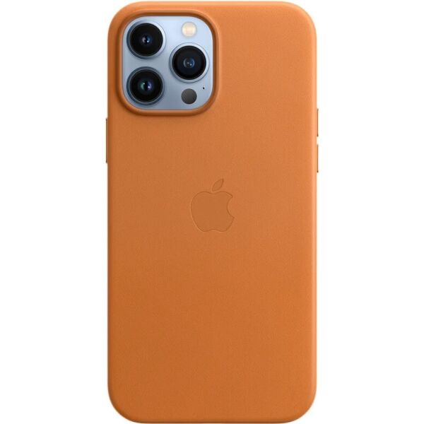 

Чехол Apple Leather Case Golden Brown для iPhone 13 Pro Max (MM1L3ZE/A)