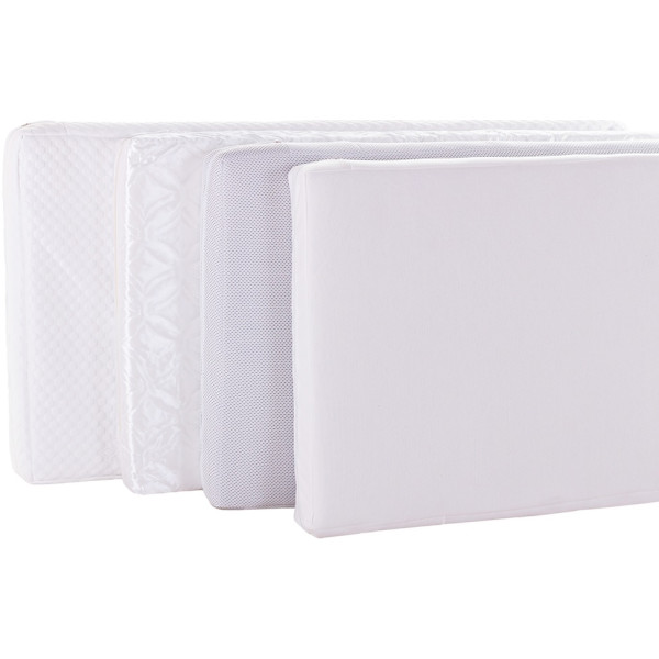 

Матрас Qvatro KP-9 полу-люкс толстый (кокос, поролон) белый