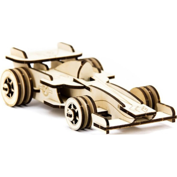 Механический деревянный 3D пазл SUNROZ Формула-1 39 эл. (SUN1744)