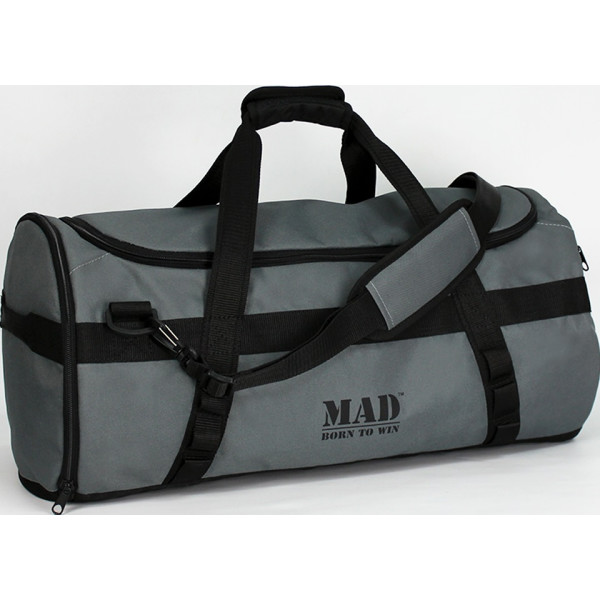 

Сумка спортивная MAD M-37 (серый) 37л