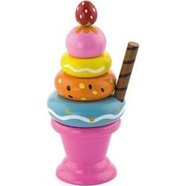 

Игровой набор Viga Toys Мороженное с фруктами. Клубничка