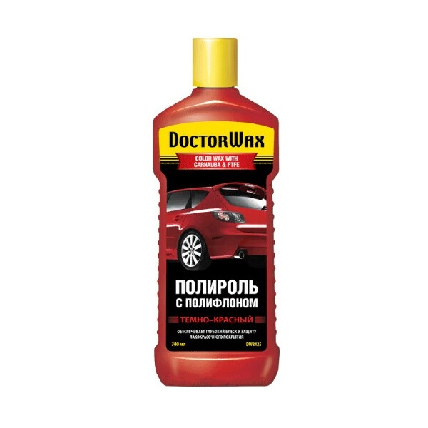 

Цветная полироль темно-красная DoctorWax 300 мл (DW8425)