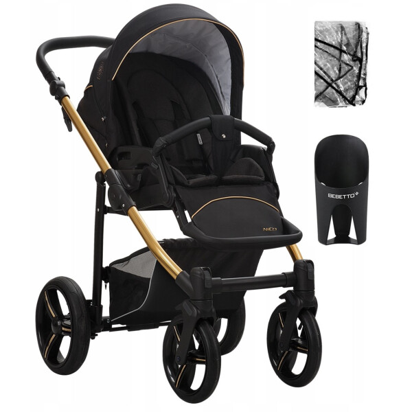 

Детская коляска прогулочная Bebetto NICO ESTILO 03 золото (503.23.19.03Z)