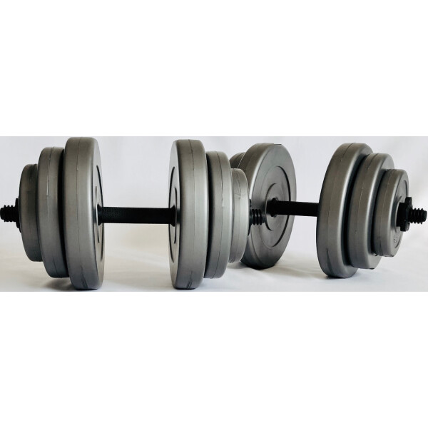 

Гантели наборные Plenergy Grey 2х18 кг (00019342)