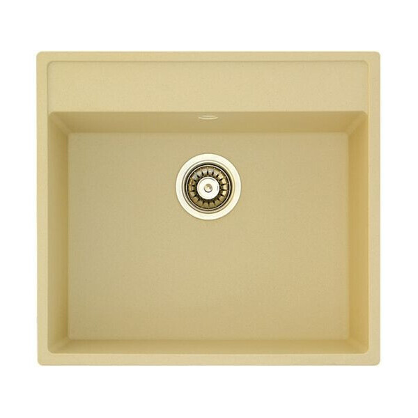 

Кухонная мойка Fabiano Quadro 56x51 Cream