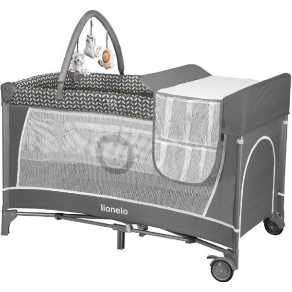 

Кроватка-манеж Lionelo FLOWER GREY SCANDI