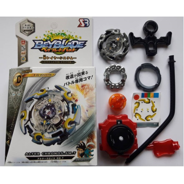 

Волчок Beyblade SB Alter Chronos.6m.t B-82 (Бейблейд Альтер Хронос) с пусковым устройством