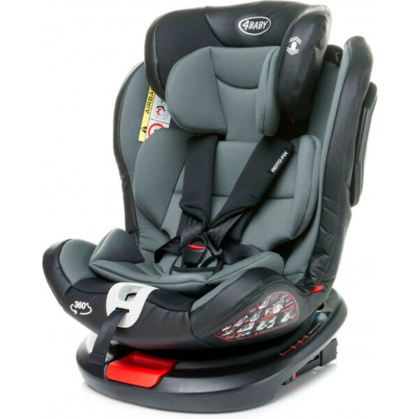 

Детское автокресло 4Baby Roto-Fix grey (4RF03)