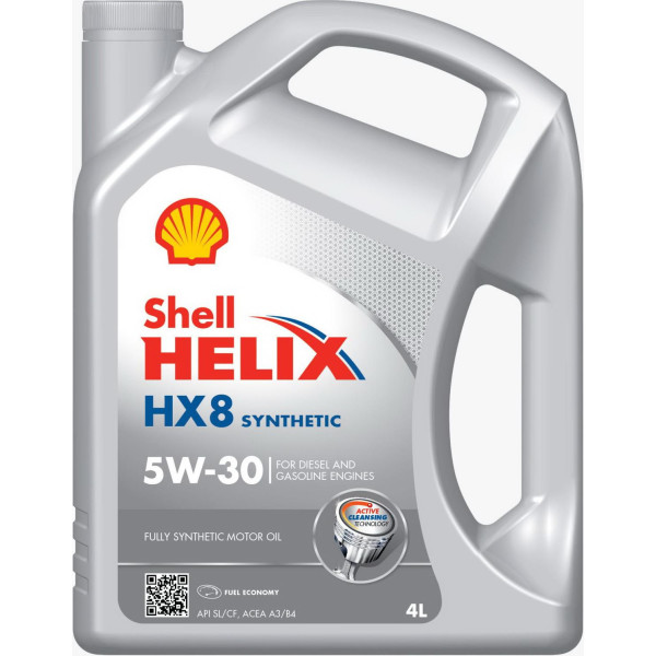 

Моторное масло Shell Helix HX8 5w-30 4л
