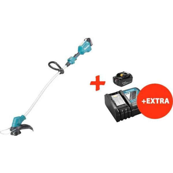 

Аккумуляторная коса Makita DUR184LZ+акк.18V 5 Ah+быстрозарядное ЗУ (DUR184RT)