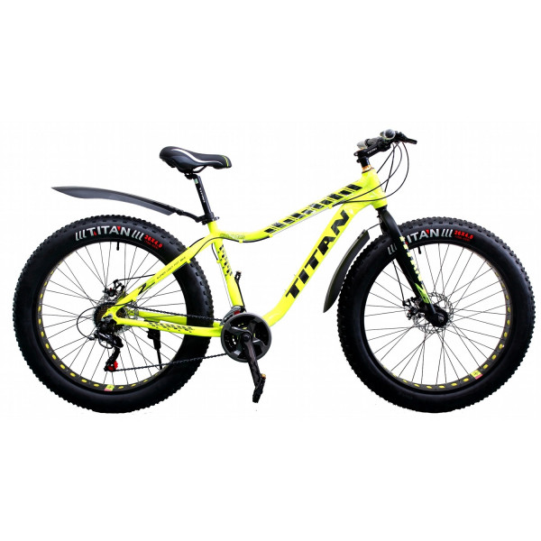 

Titan Crossover 26"*4" FT 16" neon-yellow- black (26*4TWFT19-409) 2020
