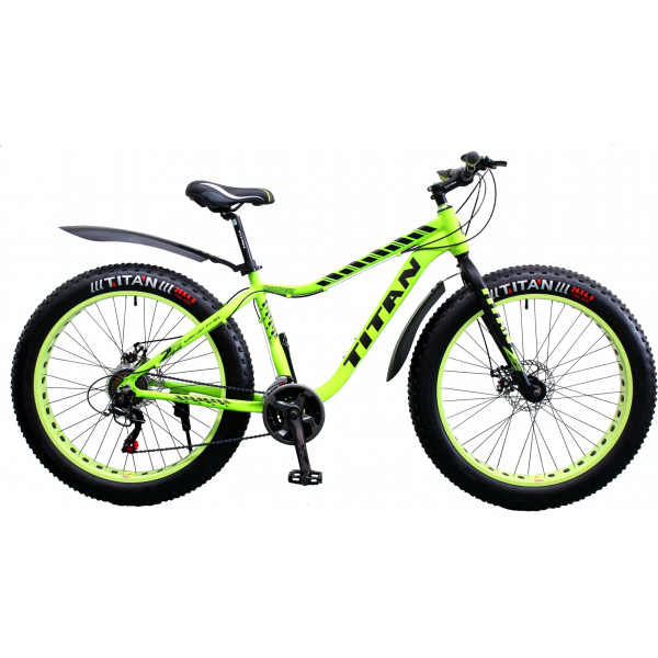 

Titan Crossover 26"*4" FT 16" green-black (26*4TWFT19-410) 2019