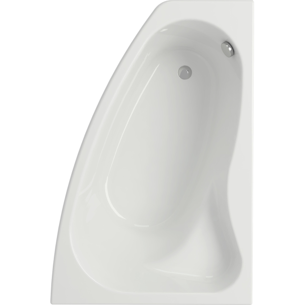 

Ванна Cersanit Sicilia new 150x100 см правая (с ножками), S301-096
