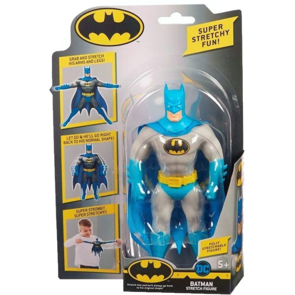 

Игрушка-тянучка Stretch Mini Batman 18 см Серый (5029736066871)