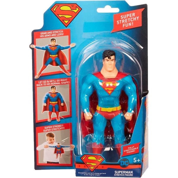 

Игрушка-тянучка Stretch Mini Superman 18 см Синий (5029736066888)