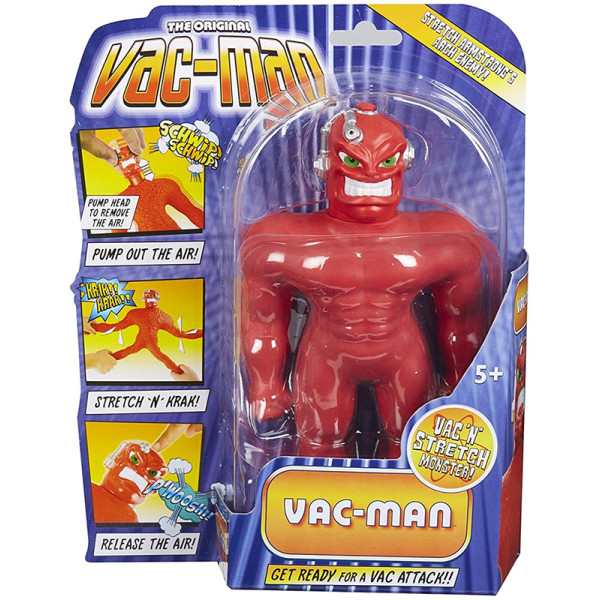 

Игрушка-тянучка Stretch Mini Vac-man 18 см Красный (5029736067205)