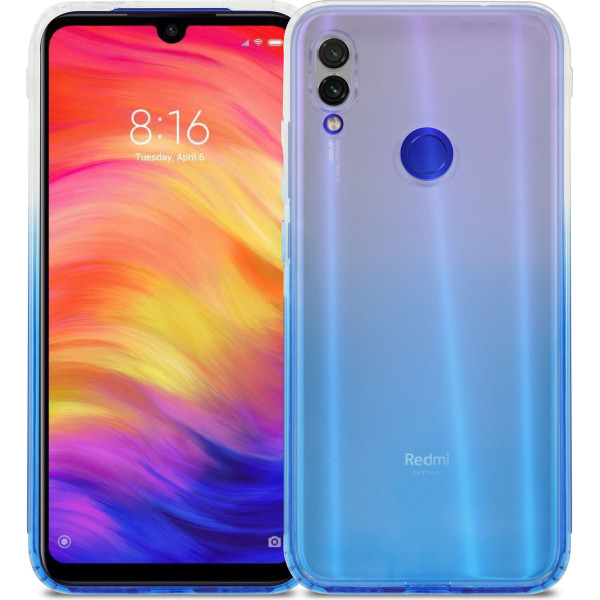 

Чехол DEF Gradient TPU для Xiaomi Note 7 Blue
