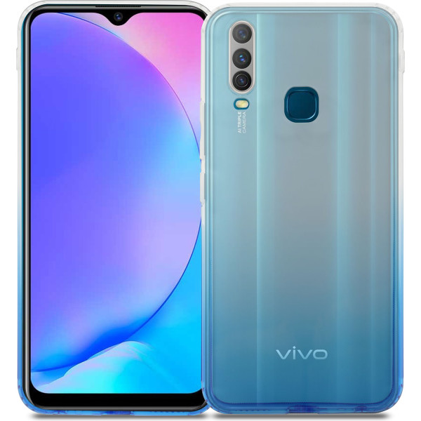 

Чехол DEF Gradient TPU для VIVO Y17 Blue
