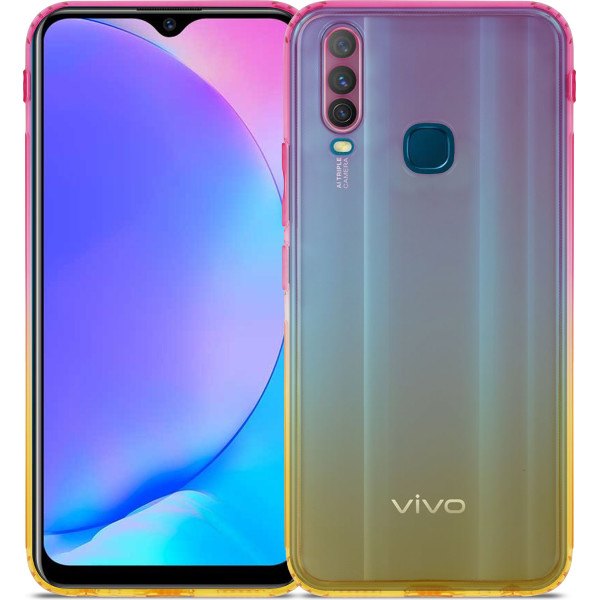 

Чехол DEF Gradient TPU для VIVO Y17 Orange