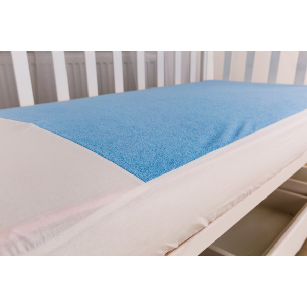 

Наматрасник Twins на резинке 120х60 см blue