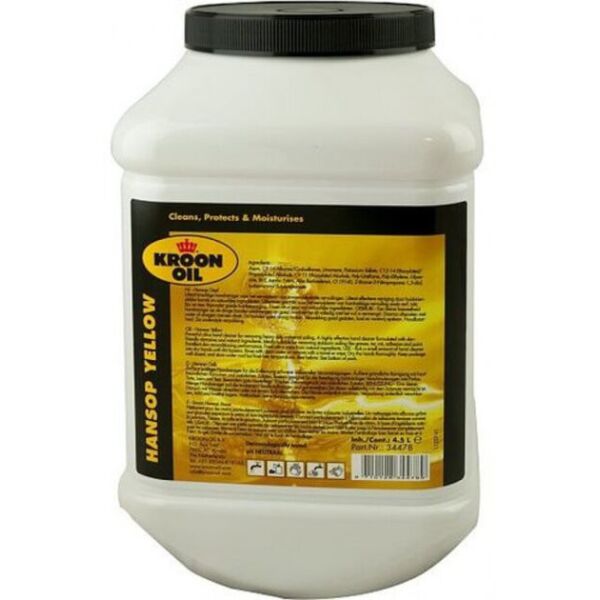 

Паста для рук KROON OIL Hansop Yellow 4,5 л 34478