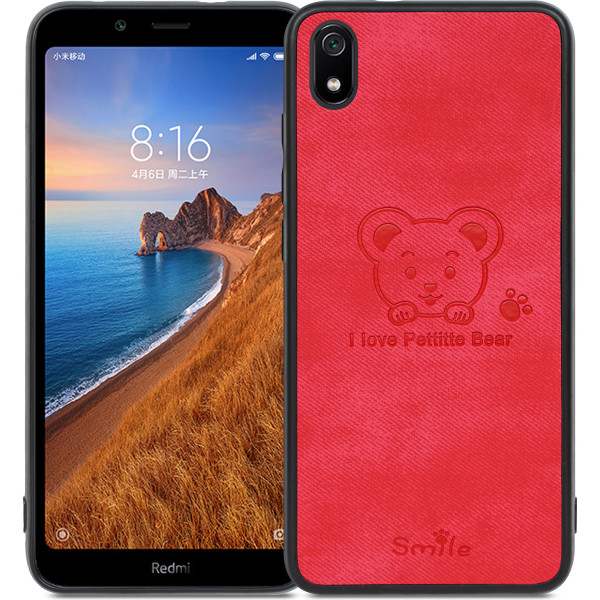 

Чехол DEF Print TPU для Xiaomi Redmi 7A 3D Bear Red
