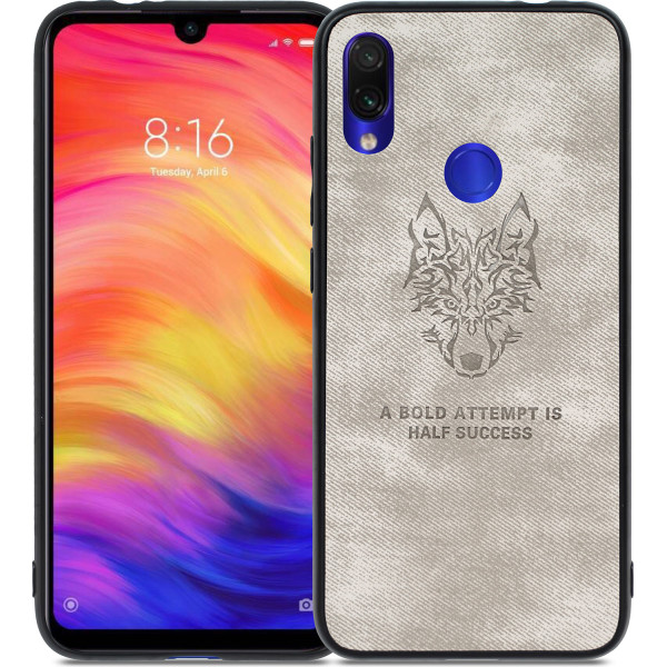

Чехол DEF 3D Print TPU для Xiaomi Note 7 Wolf Gray