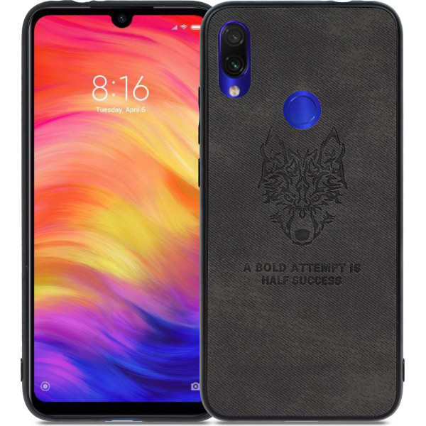 

Чехол DEF 3D Print TPU для Xiaomi Note 7 Wolf Black