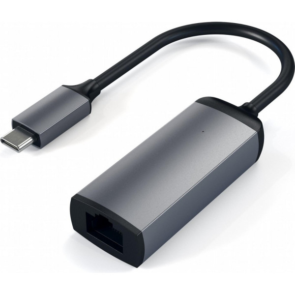 

Адаптер Satechi Type-C Ethernet Adapter Space Grey (ST-TCENM)