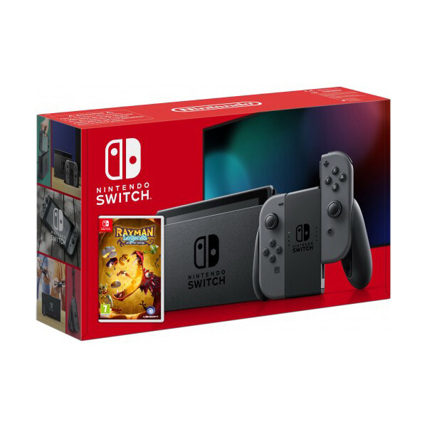 

Nintendo Switch Gray (Upgraded version) + Игра Rayman Legends: Definitive Edition (русская версия)