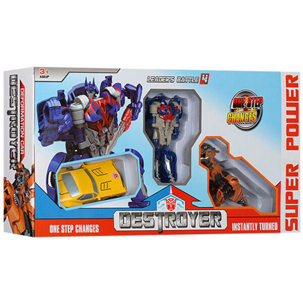 

Интерактивная игрушка JIaYI Toys Оптимус Прайм, Бамбл Би, Дино Бот (675)