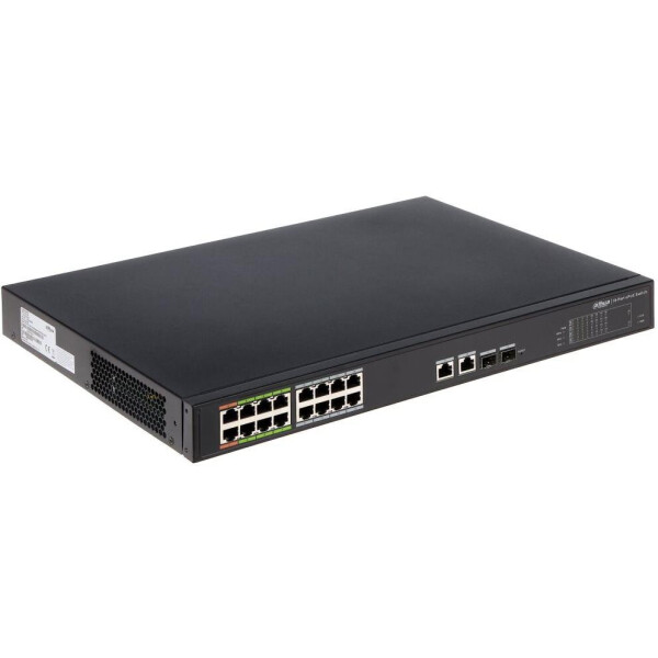 

16-портовый управляемый PoE коммутатор c 8 портами ePoE DH-LR2218-16ET-240