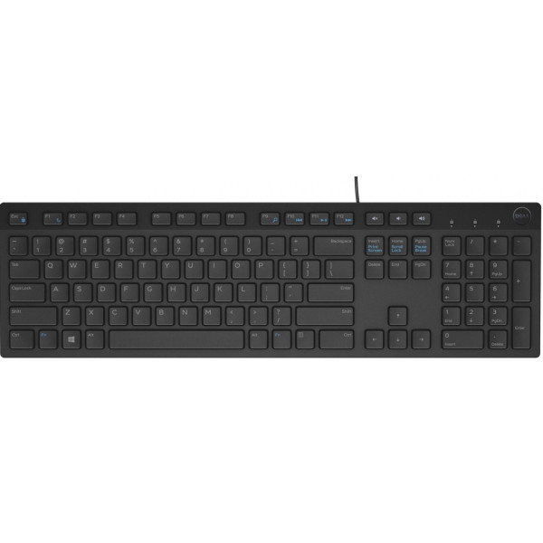 

Клавиатура Dell KB216 Multimedia Keyboard RU Black (580-ADGR)