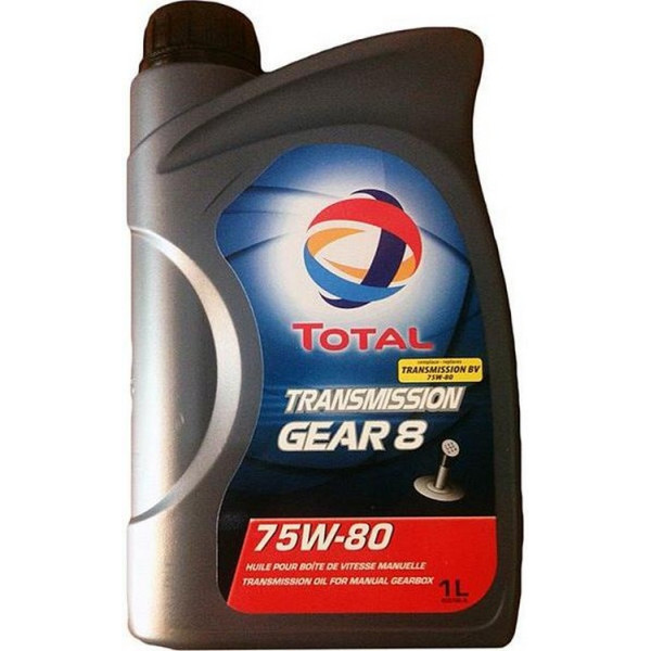 

Total TRANSMISSION GEAR 8 75W-80, 1L 201278