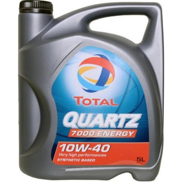 

Моторное масло Total QUARTZ 7000 ENERGY 10W-40, 5L 201537
