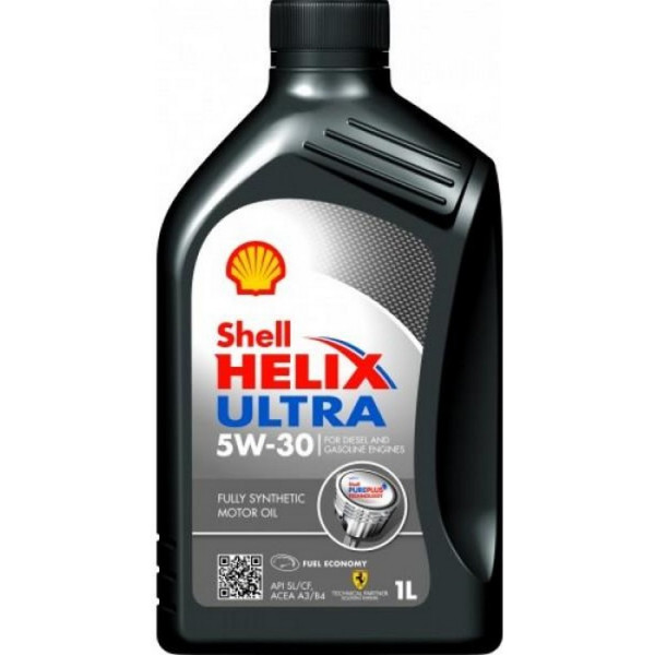 

Моторное масло SHELL Helix Ultra 5W-30 1L 287285