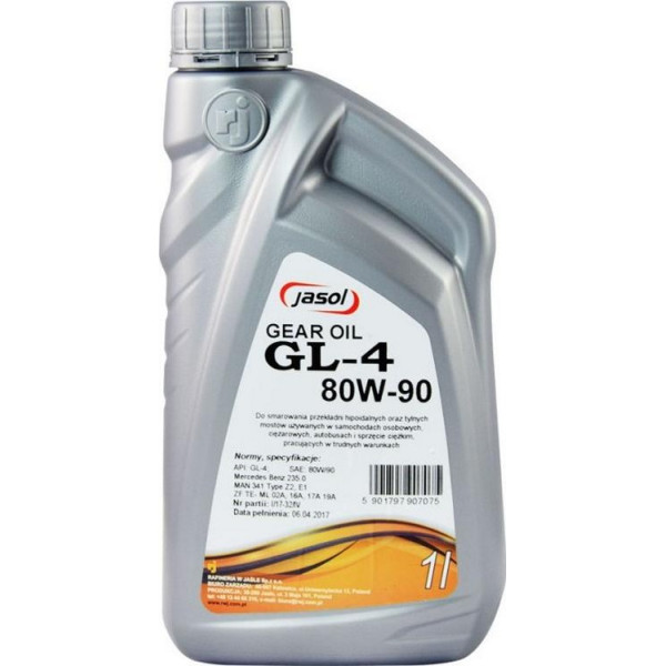 

Jasol OIL GL-4 80W-90, 1L 325087