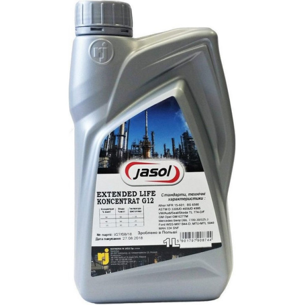 

Антифриз Jasol EXTENDED LIFE KONCENTRAT G12+, 1L 325113