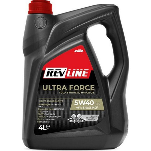 

Revline ULTRA FORCE C3 5W-30 , 4L 324623