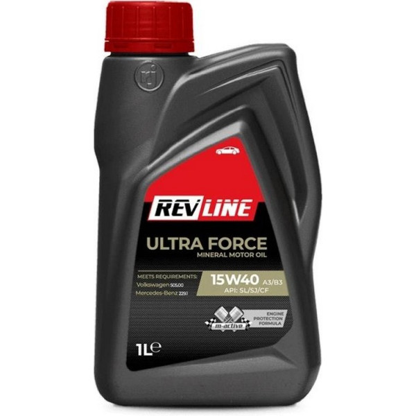 

Моторное масло Revline ULTRA FORCE SYNTHETIC 5W-40, 1L 324644