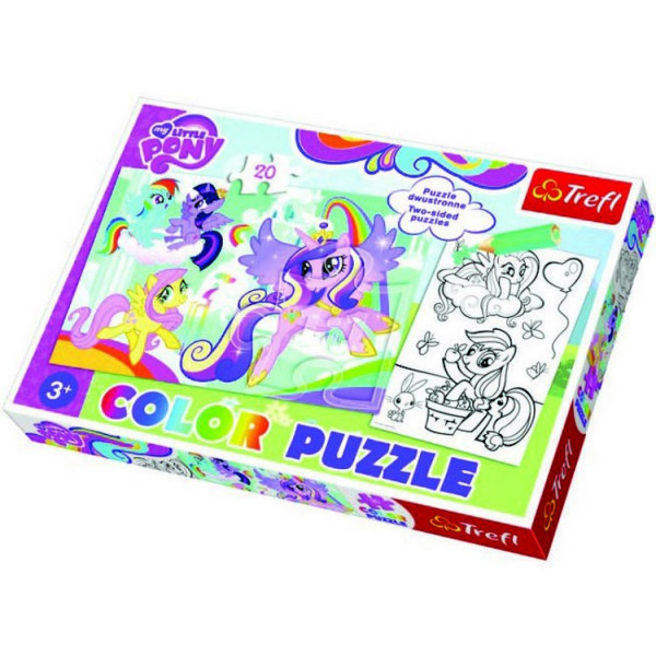

Пазл с раскраской Trefl Hasbro Моя маленькая пони 20 элементов (36516)